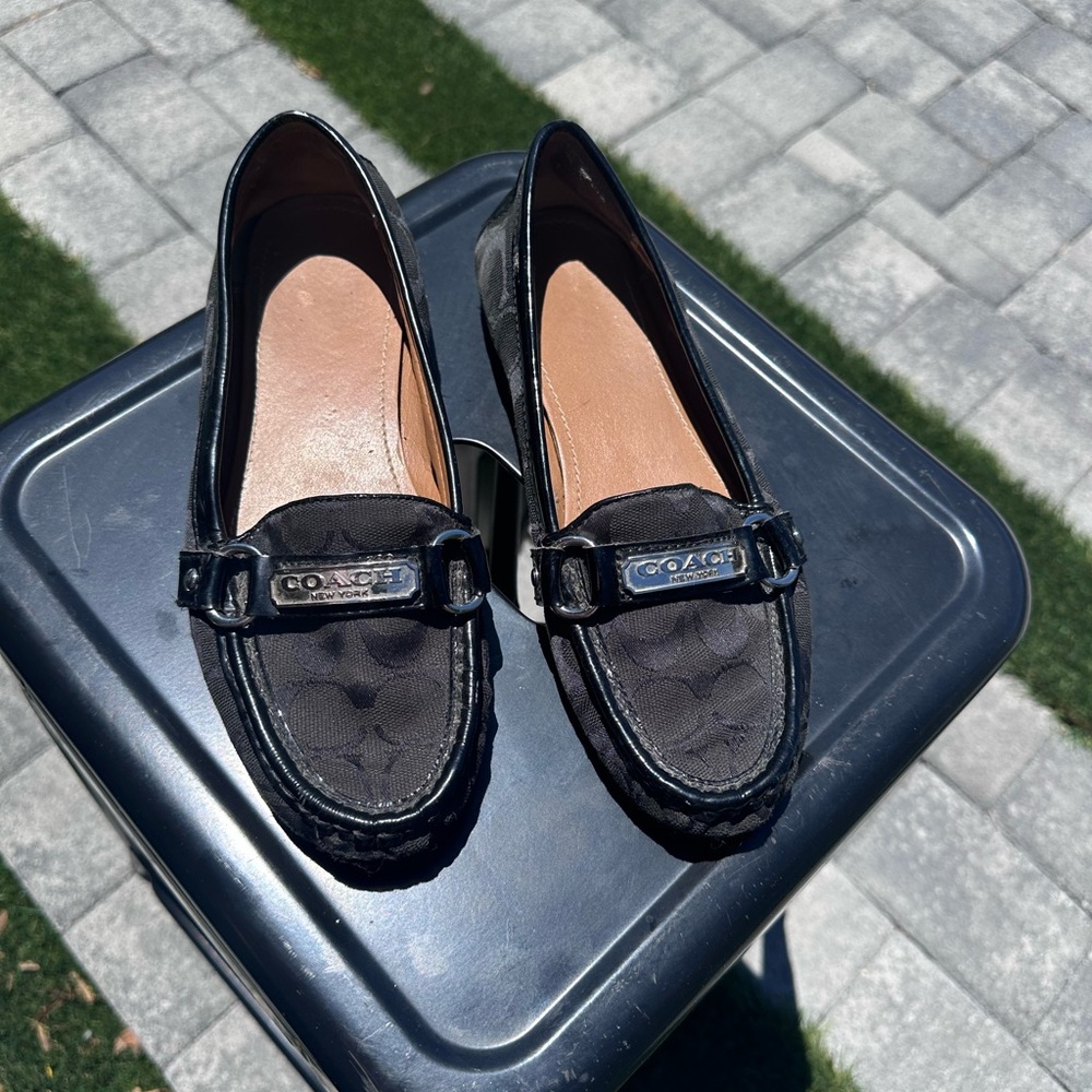 Coach Black Women's Loafers size 7